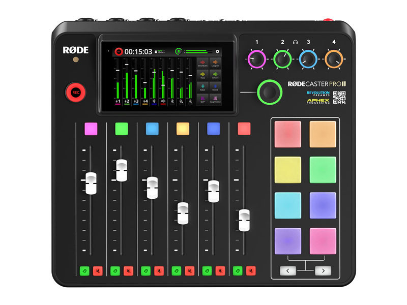 Rode RODEcaster Pro II podcast keverő-1