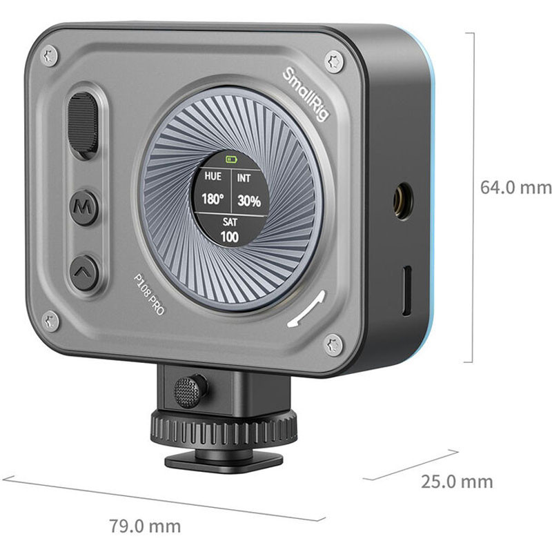 Smallrig Vibe P108 Pro 4661 mini LED videólámpa-5