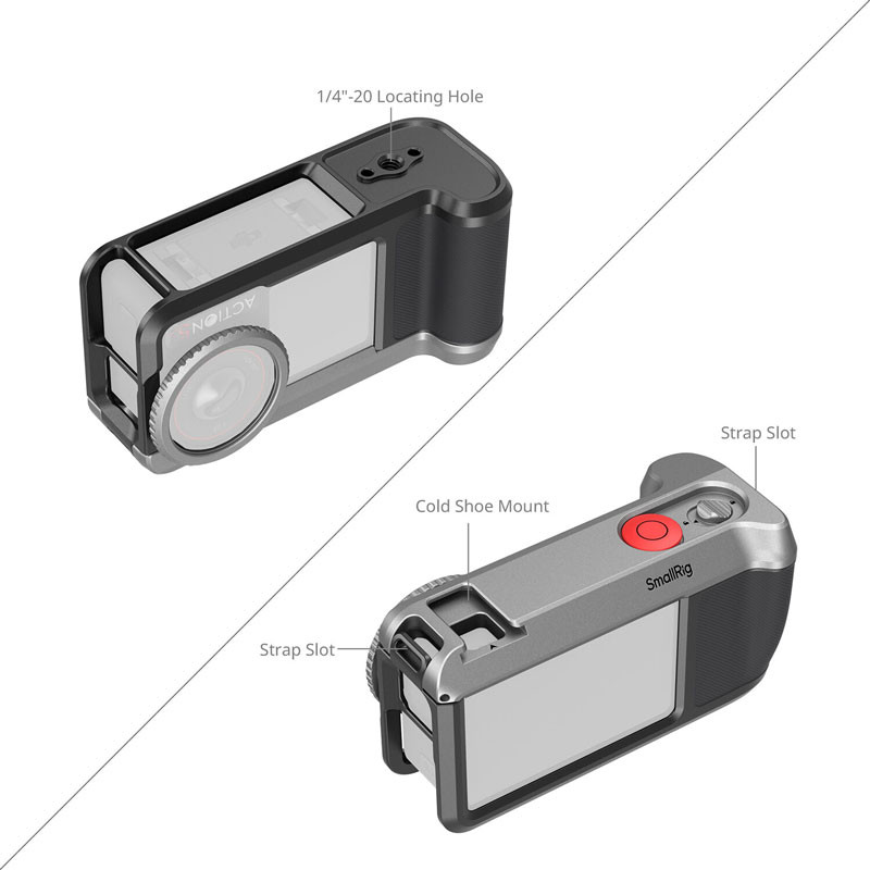 Smallrig 6371 Street Photography Cage DJI Osmo Action 5 Pro, 4 és 3 kamerához-1