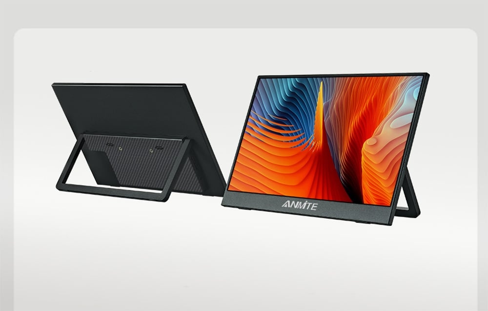 ANMITE A140W03T 14 hüvelykes hordozható érintőképernyős monitor-2