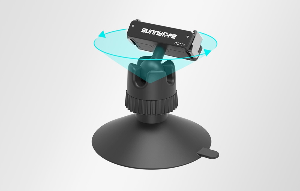 Sunnylife kétirányú mágneses gömbcsuklós rögzítőadapter Osmo Nano / Action 6 kamerákhoz-2