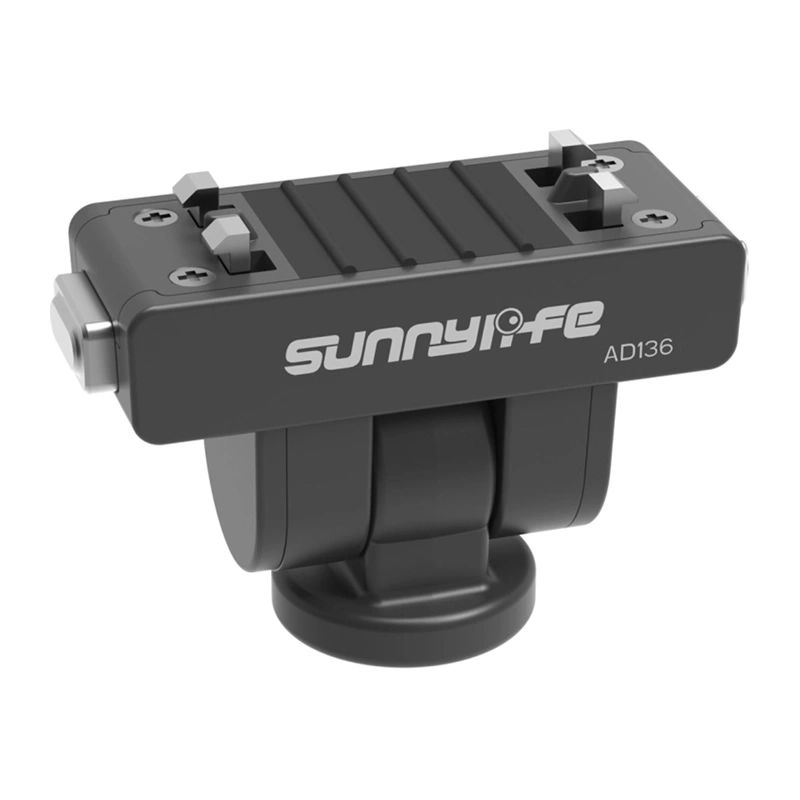 Sunnylife 1/4 hüvelykes, 180°-ban forgatható gyorskioldó rögzítő Insta360 X4 Air / X5 / Ace Pro 2 / Ace Pro / Ace kamerákhoz-0