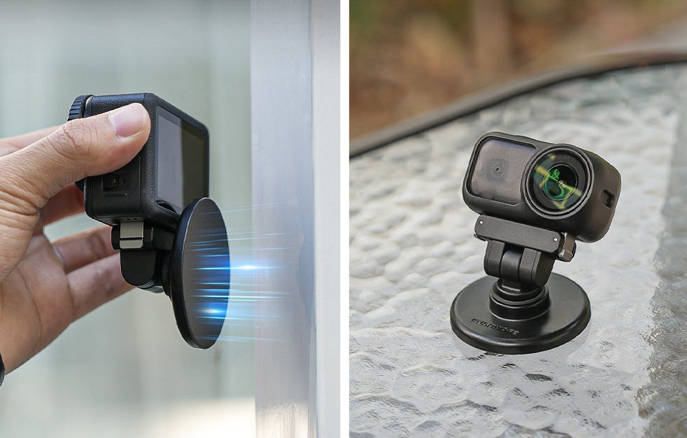 Sunnylife mágneses talpas tartó DJI Osmo Nano és Osmo Action 6 kamerákhoz-3