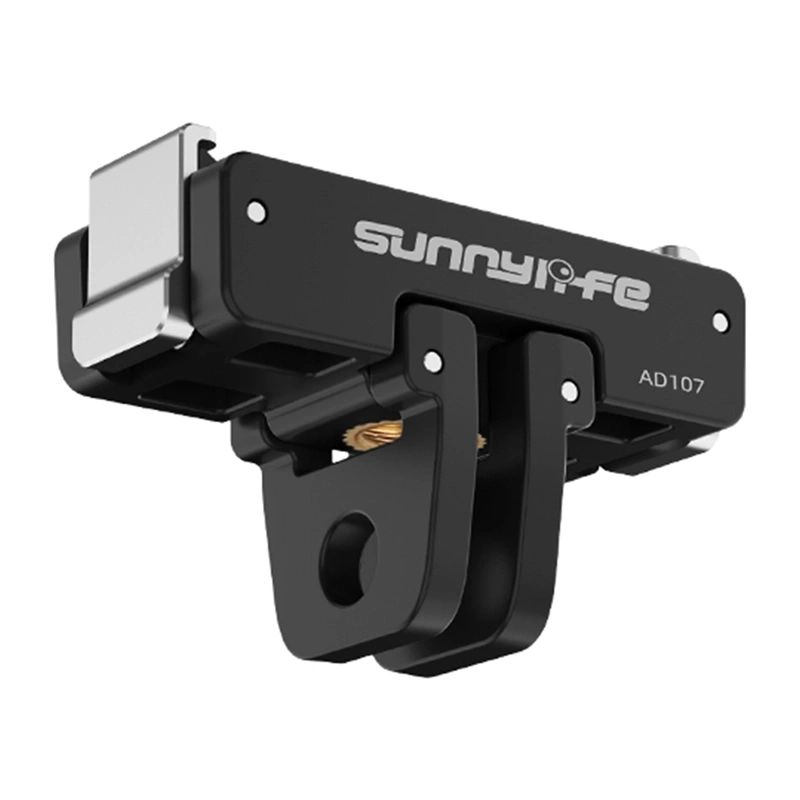 Sunnylife kétirányú gyorskioldó adapter Osmo Nano és Action 6 kamerákhoz, 1/4 hüvelykes rögzítéssel-0