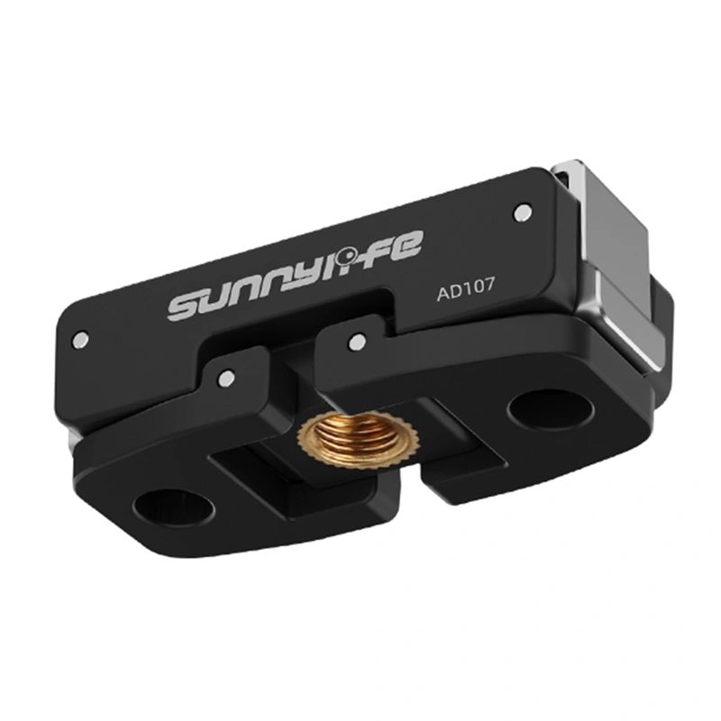 Sunnylife kétirányú gyorskioldó adapter Osmo Nano és Action 6 kamerákhoz, 1/4 hüvelykes rögzítéssel-1
