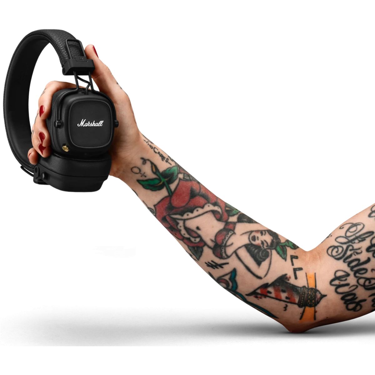 Marshall Major IV Bluetooth vezeték nélküli fejhallgató fekete-3