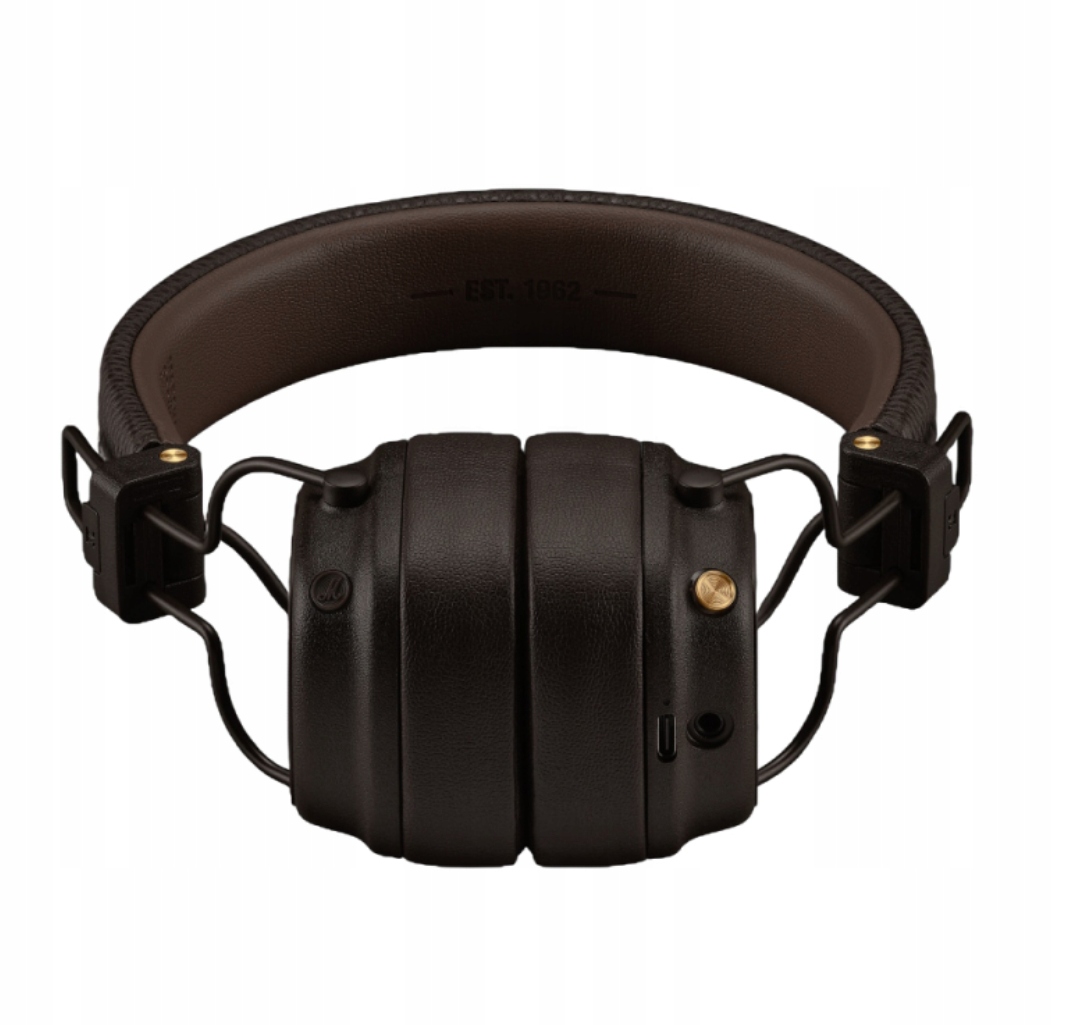 Marshall Major V Bluetooth vezeték nélküli fülre illeszkedő fejhallgató barna-3