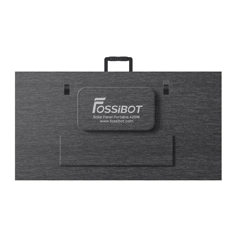 FOSSIBOT SP420 420 W összecsukható napelem fekete-9