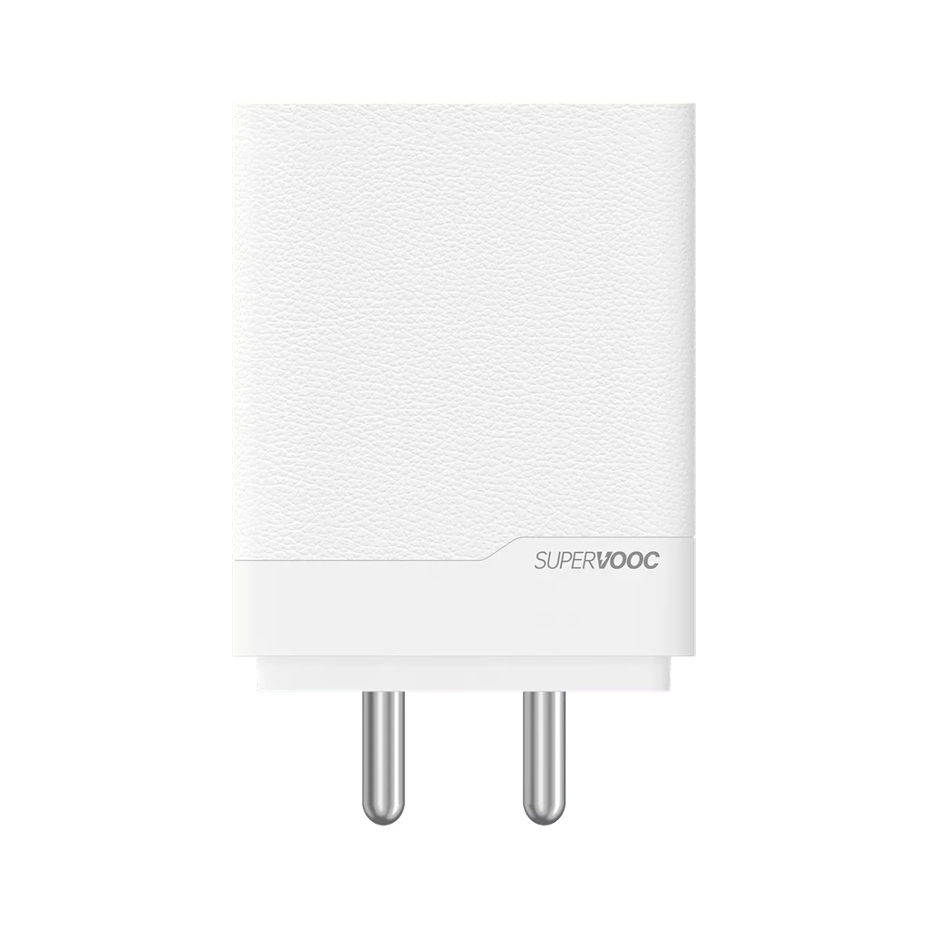 Oppo SuperVOOC USB-C 100 W-os hálózati töltőadapter USB-C adatkábel, fehér-1