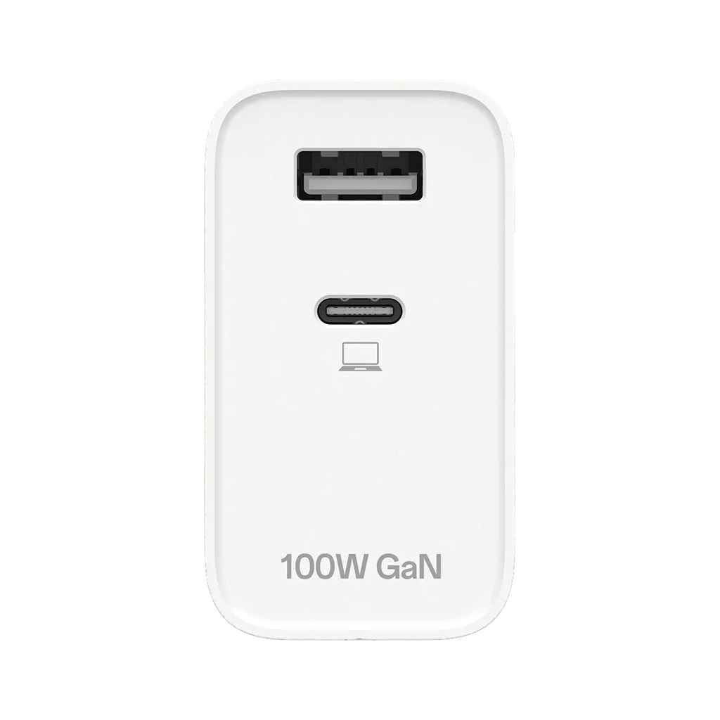 Oppo SuperVOOC USB-C 100 W-os hálózati töltőadapter USB-C adatkábel, fehér-4