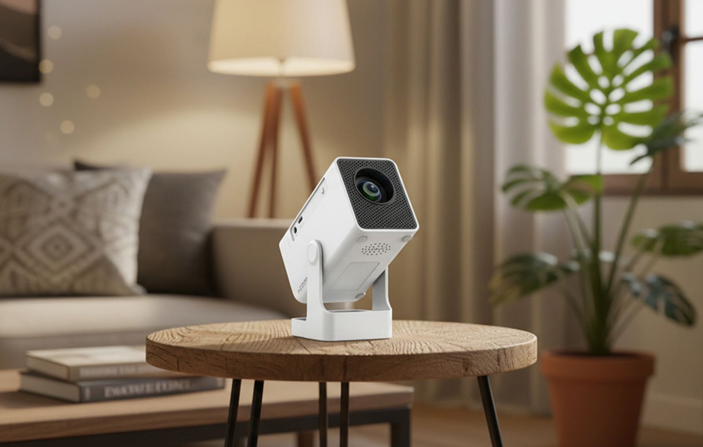 Philips N-140 720p fehér mini projektor-6