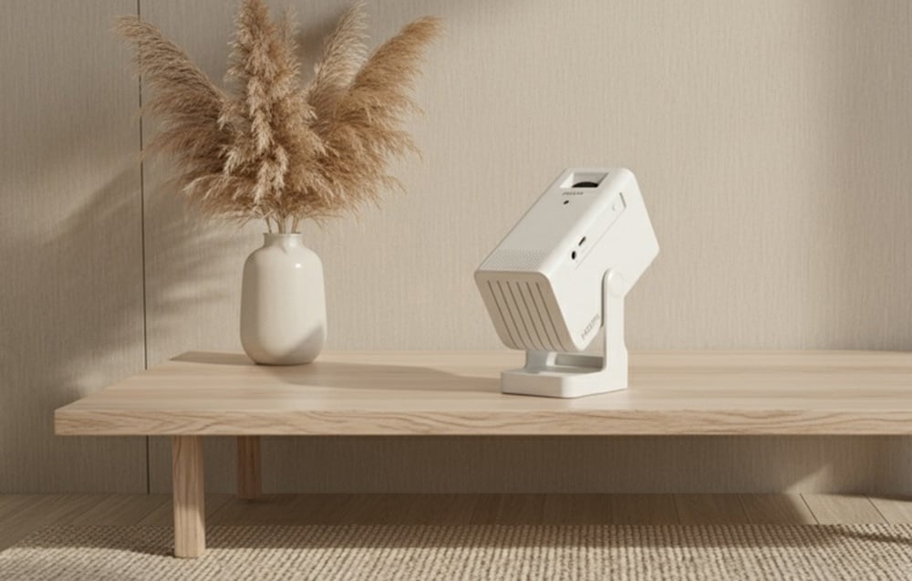 Philips N-140 720p fehér mini projektor-5