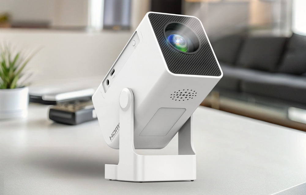 Philips N-140 720p fehér mini projektor-3