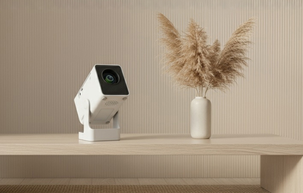 Philips N-140 720p fehér mini projektor-2