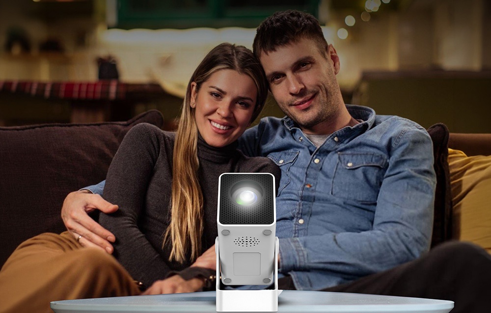 Philips N-140 720p fehér mini projektor-1