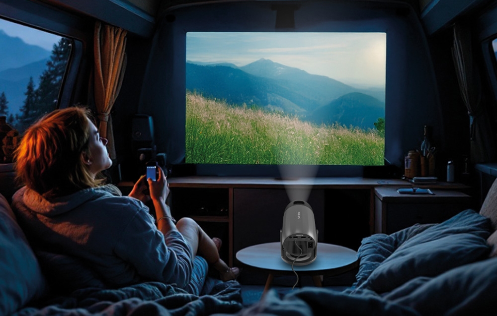 Philips N-150 Full HD 1080p projektor (sötétszürke)-6