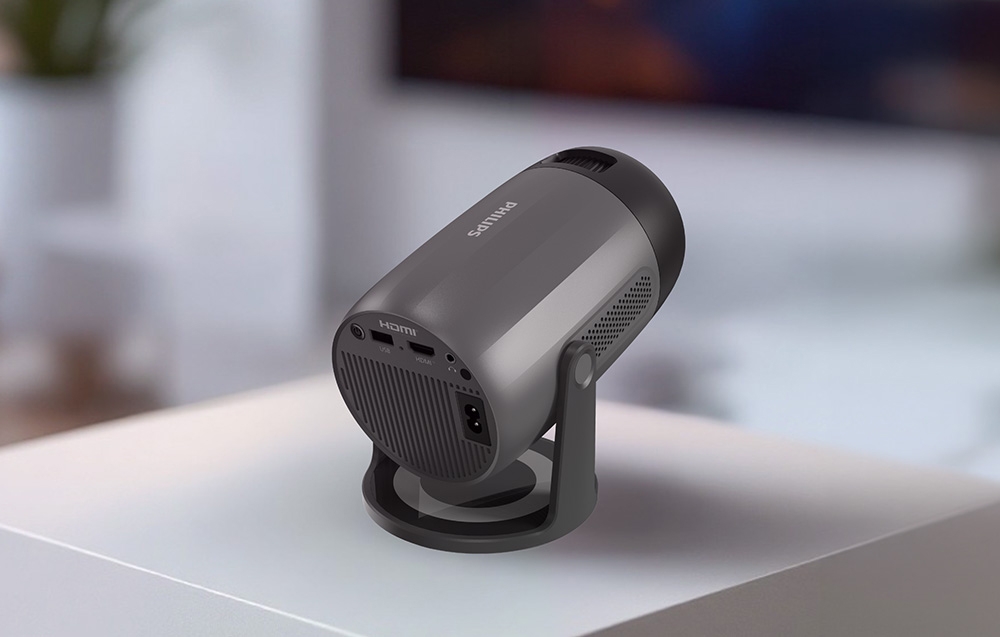 Philips N-150 Full HD 1080p projektor (sötétszürke)-3