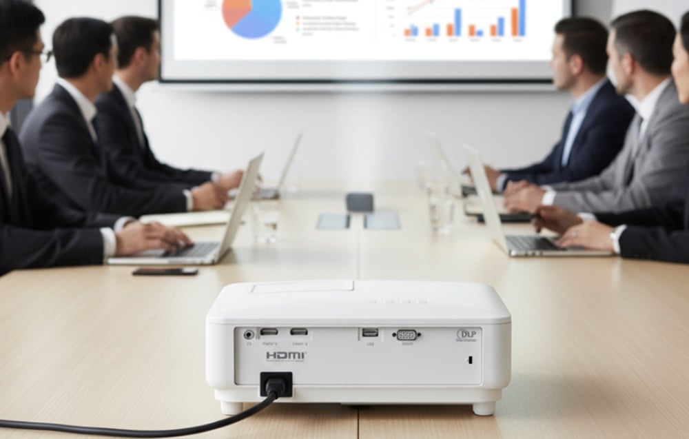 Projector Phillips PR-860 1080p (white)-4