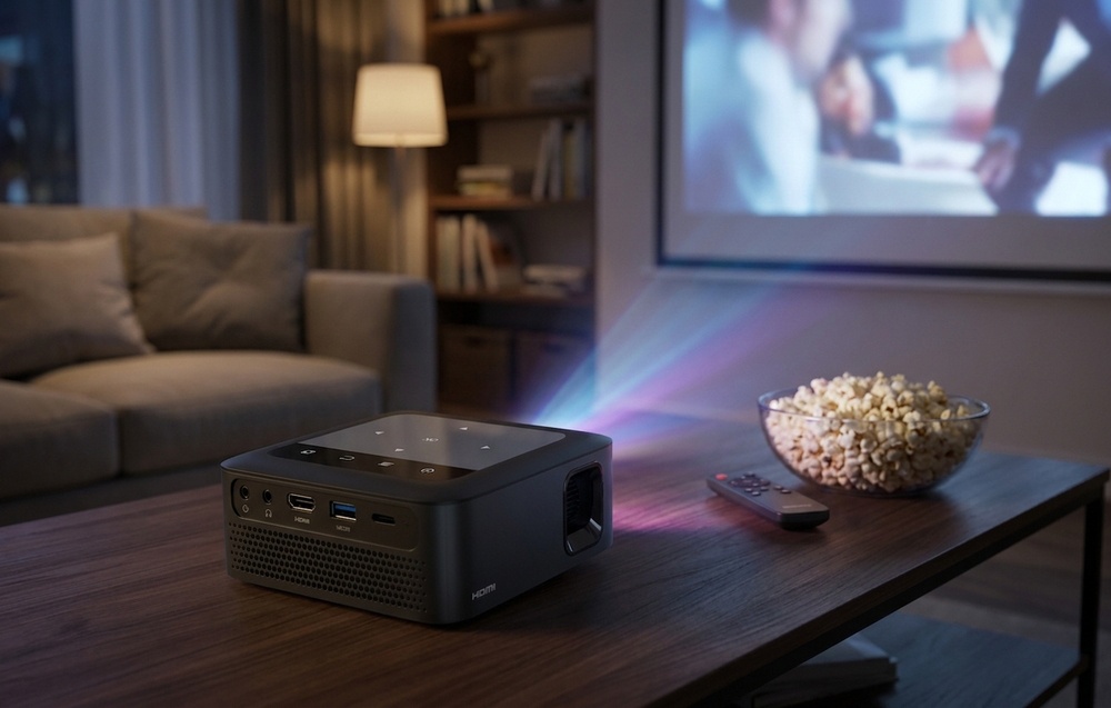 Philips N-110 720p mini projektor (fekete)-5