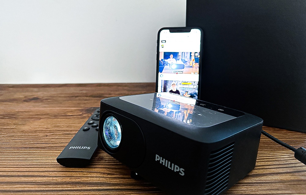 Philips N-110 720p mini projektor (fekete)-4