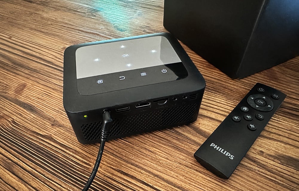 Philips N-110 720p mini projektor (fekete)-3
