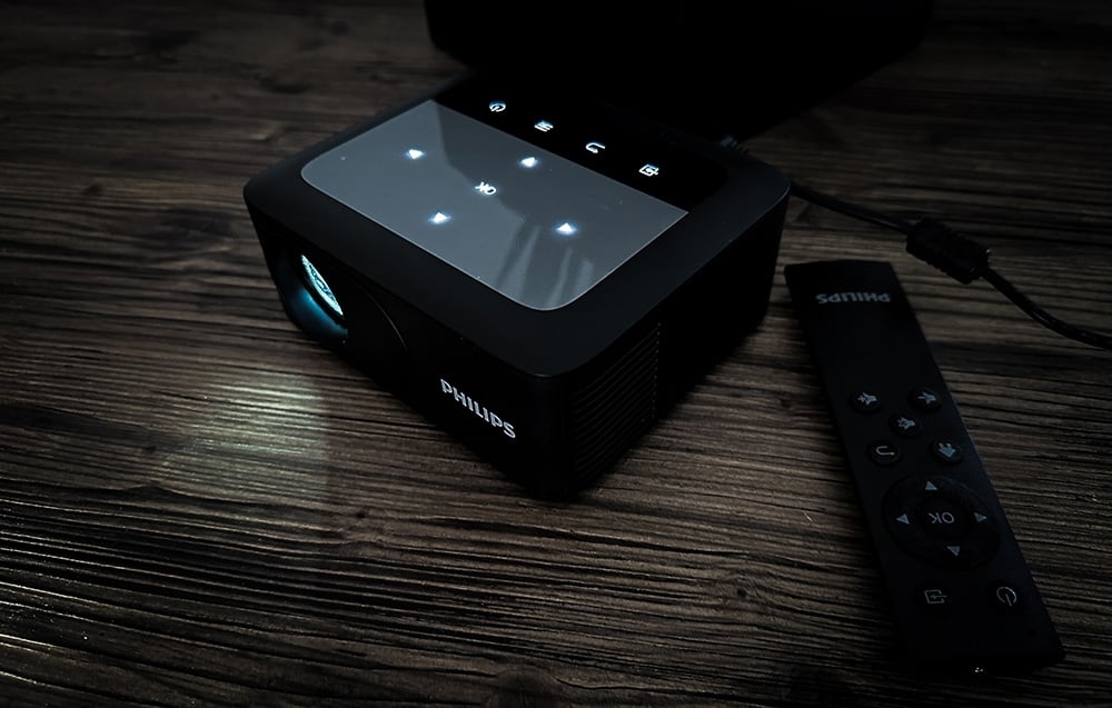 Philips N-110 720p mini projektor (fekete)-1