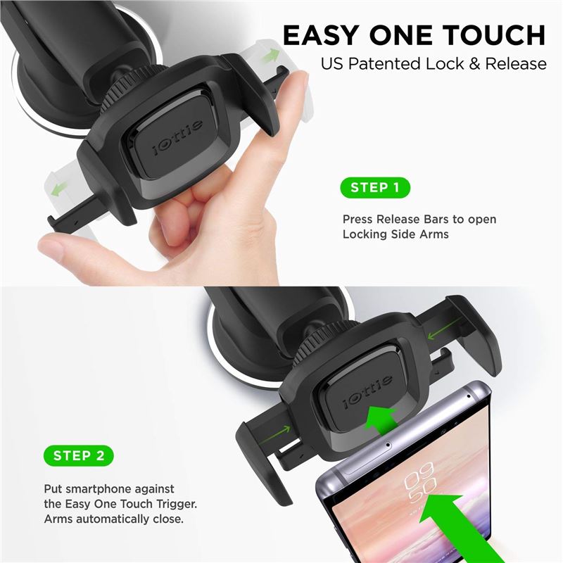 iOttie Easy One Touch 4 Mini műszerfalra és szélvédőre rögzíthető tartó-1