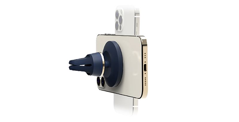 iOttie Velox MagSafe mágneses szellőzőrácsra szerelhető autós telefontartó-9