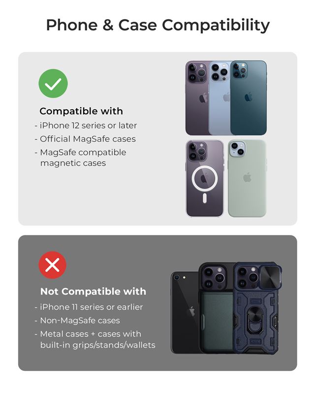 iOttie Velox Pro MagSafe mágneses vezeték nélküli autós tartó CryoFlow hűtéssel-1