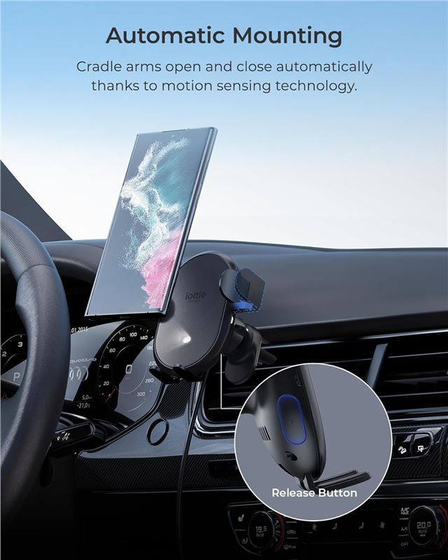 iOttie AutoSense 2 vezeték nélküli szellőzőrács-tartó-1