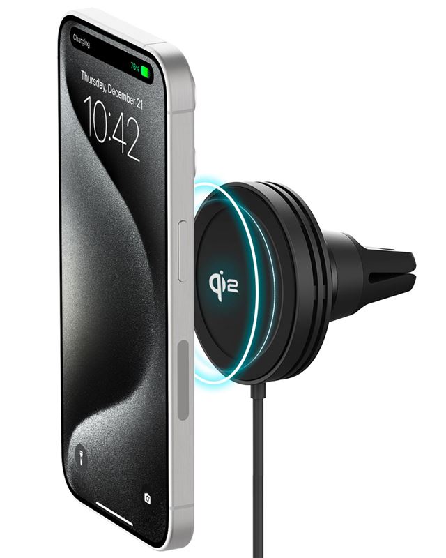 iOttie Velox MagSafe Qi2 vezeték nélküli szellőzőrács-tartó-0