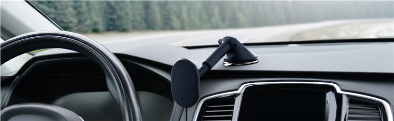 iOttie Velox MagSafe mágneses vezeték nélküli műszerfal- és szélvédőtartó-5