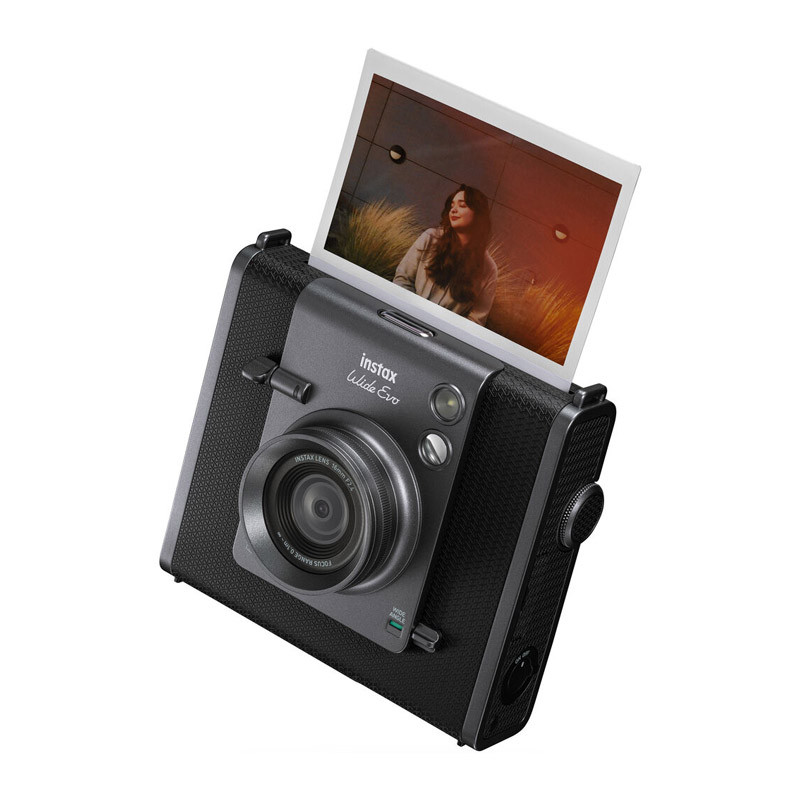 Fujifilm Instax Wide Evo Hybrid Instant kamera (fekete)-0
