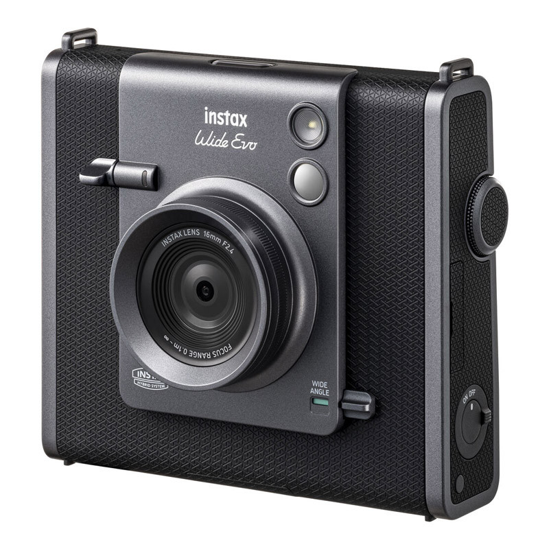 Fujifilm Instax Wide Evo Hybrid Instant kamera (fekete)-2