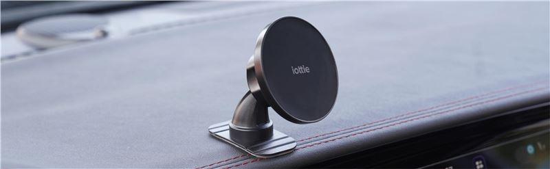 iOttie iTap 3 MagSafe süllyesztett autós tartó mágneses gyűrű adapterrel-1