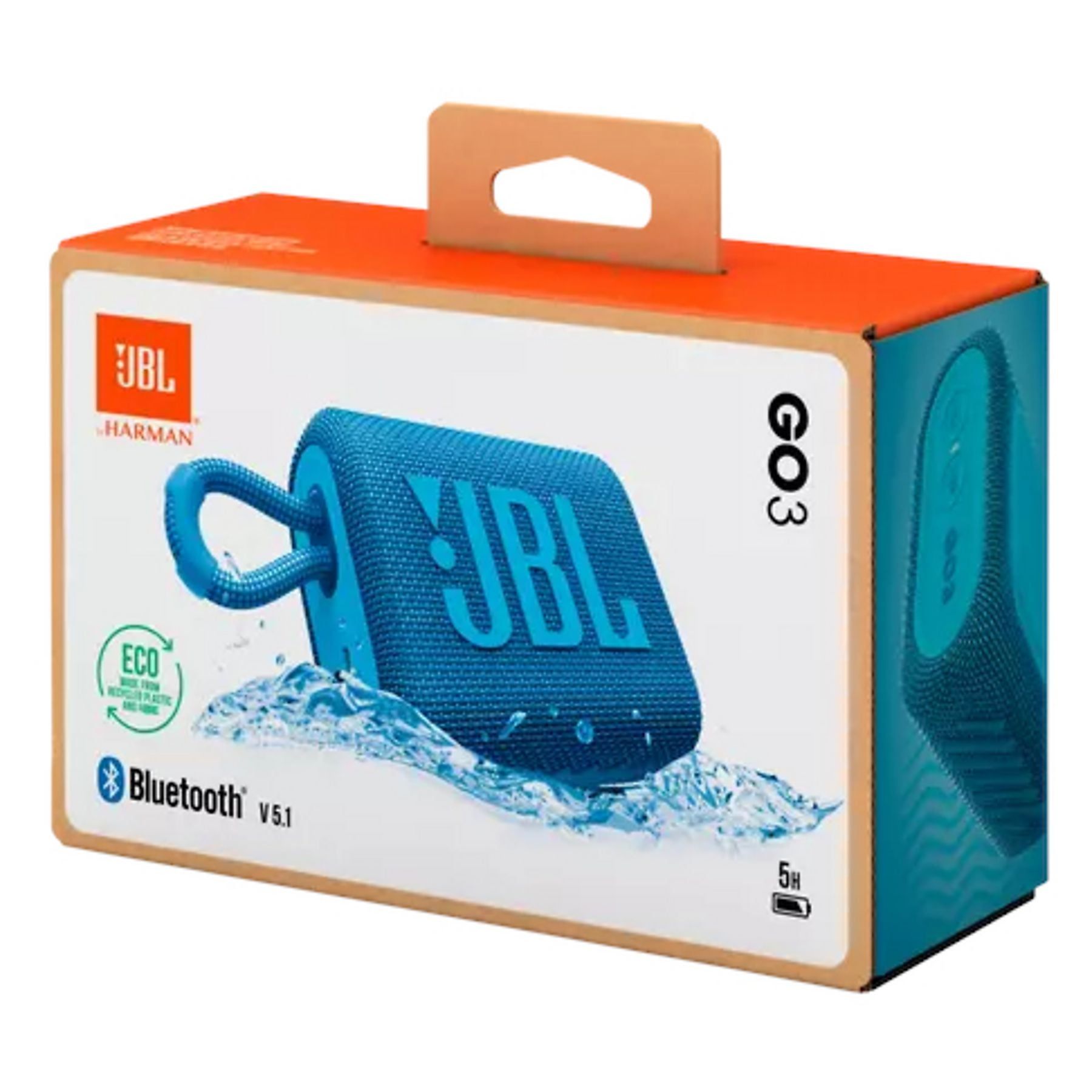 JBL GO 3 ECO vezeték nélküli hangszóró 4,2 W, kék-15