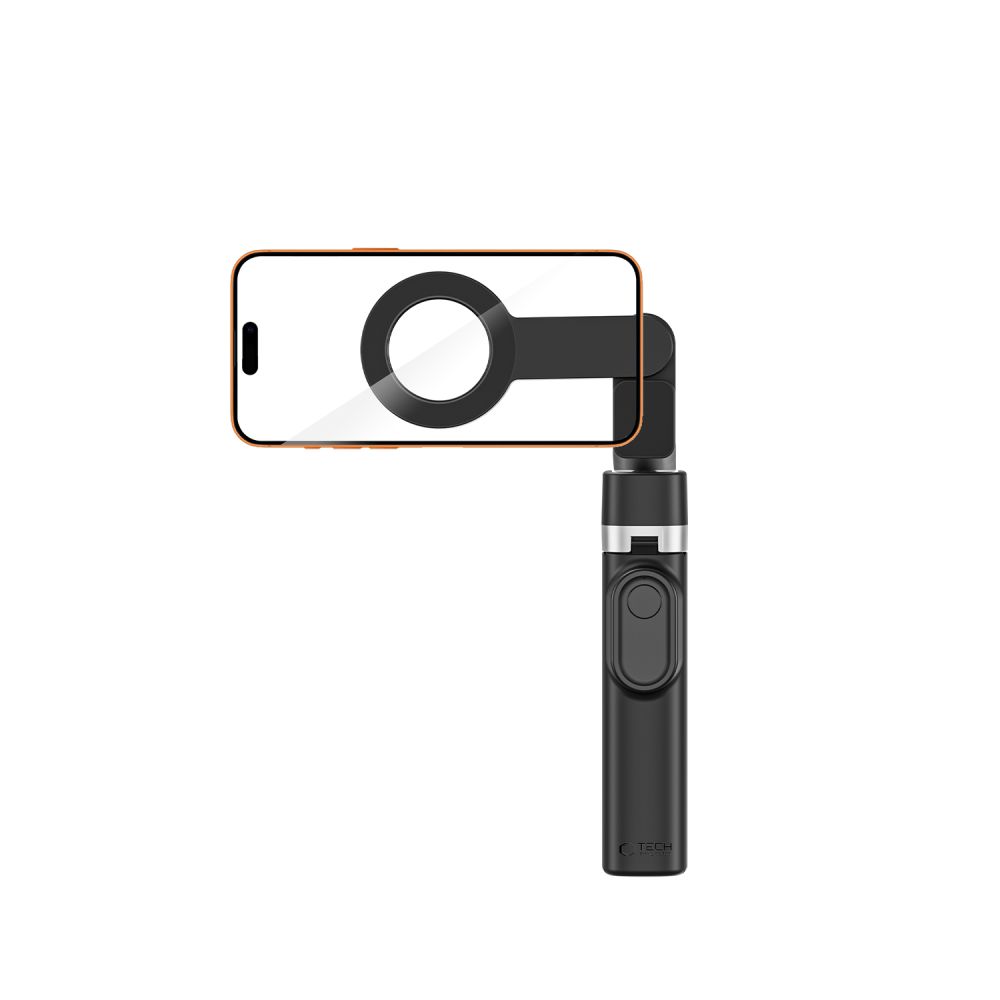 Tech-Protect L11S MagSafe Bluetooth szelfibot és háromlábú állvány fekete-5