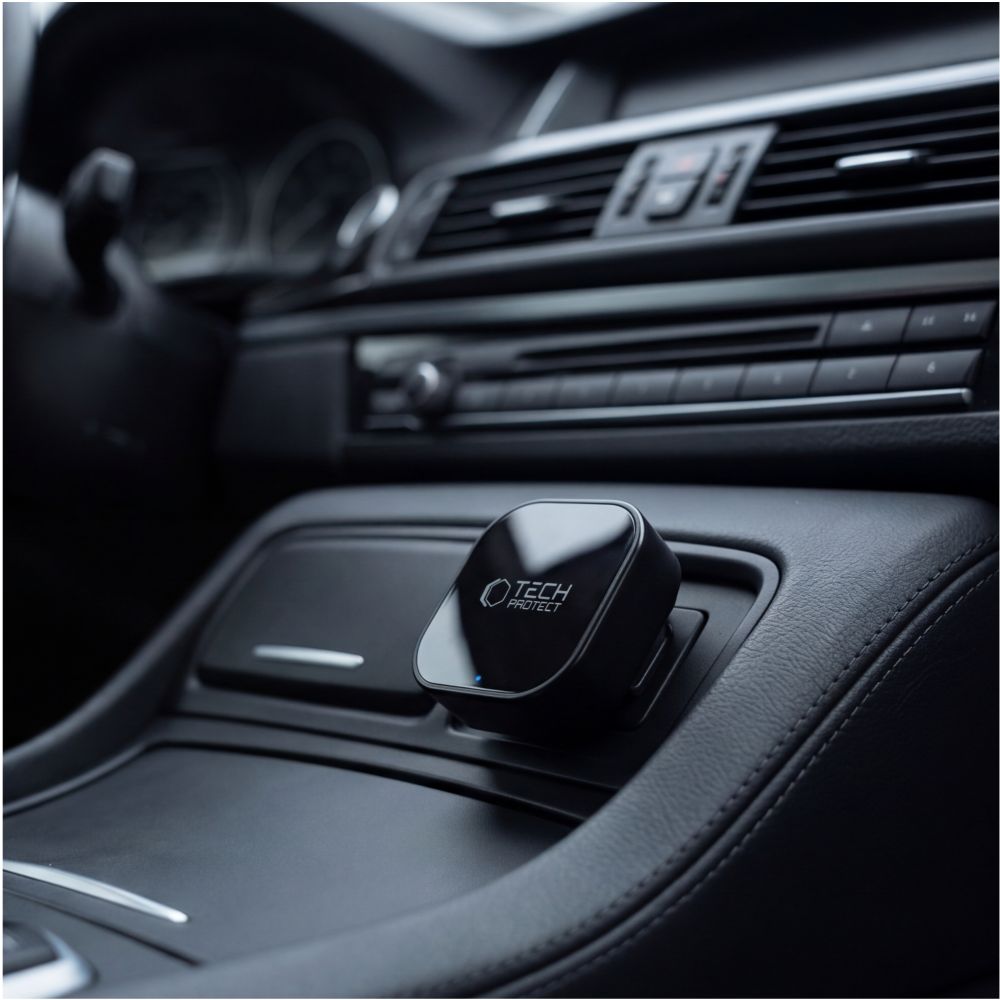 Tech-Protect Ultraboost CA01 vezeték nélküli Apple CarPlay és Android Auto adapter, matt fekete-5
