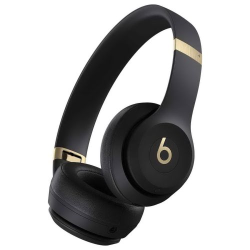 Beats Solo 4 vezeték nélküli fejhallgató matt fekete/arany MC2L4-0