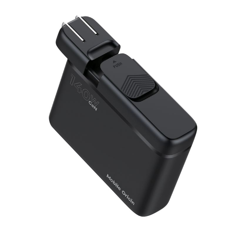 Mobile Origin PW12 GaN 140W utazási töltőállomás EU/UK/US adapterekkel, 3x USB-C + 3x USB-A-14