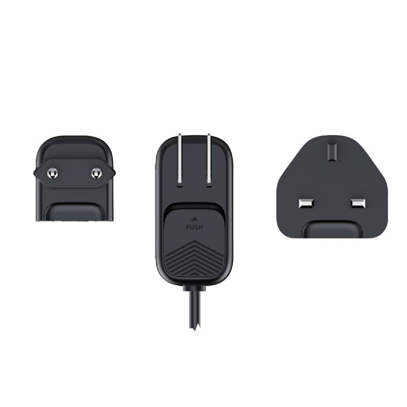 Mobile Origin PW12 GaN 140W utazási töltőállomás EU/UK/US adapterekkel, 3x USB-C + 3x USB-A-4