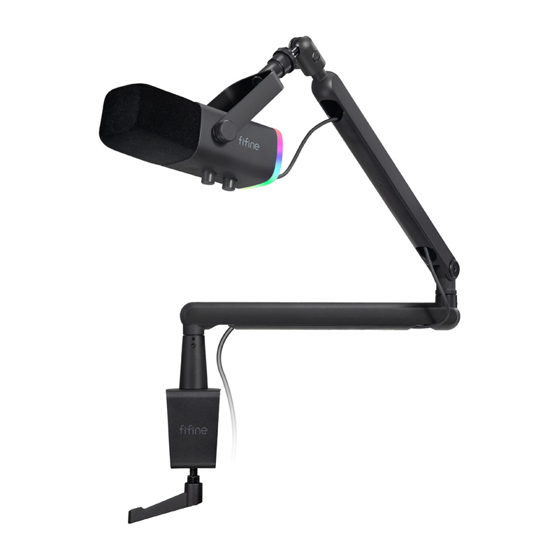 Fifine TAM8 fekete dinamikus USB/XLR mikrofon-9