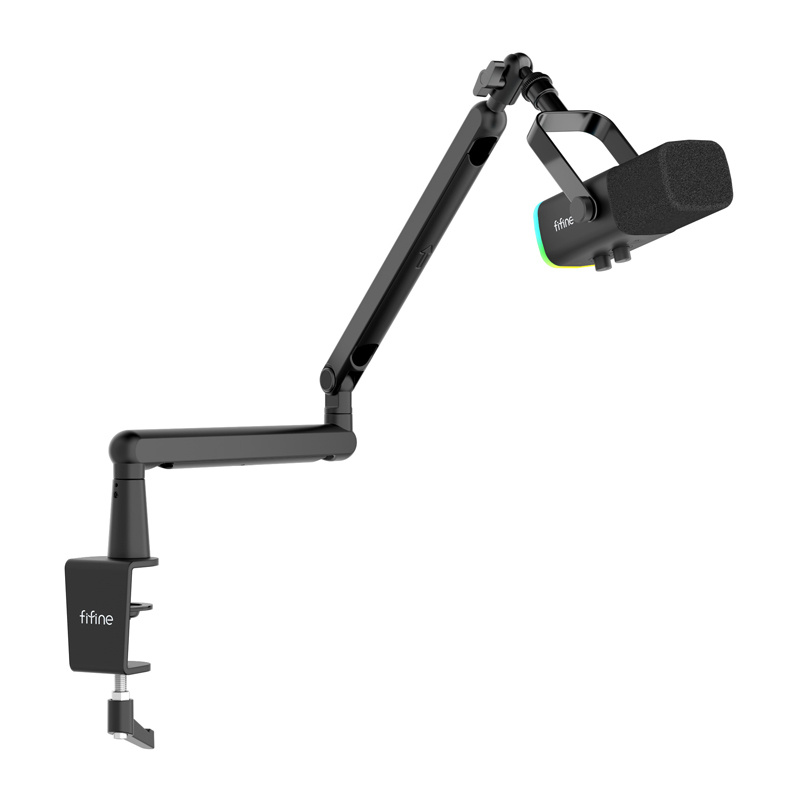 Fifine TAM8 fekete dinamikus USB/XLR mikrofon-7