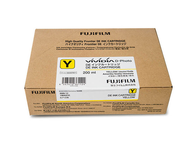 Fujifilm DE100 Ink Cartridge Sárga-0