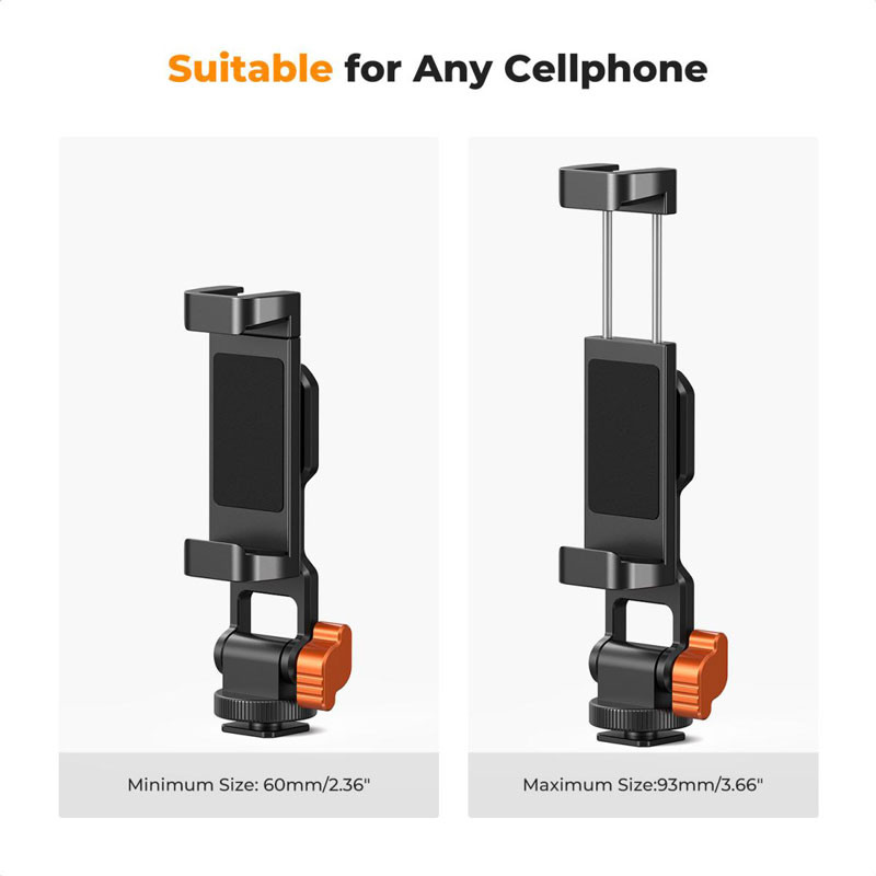 K&F Concept MS18 Dönthető és forgatható telefontartó-5