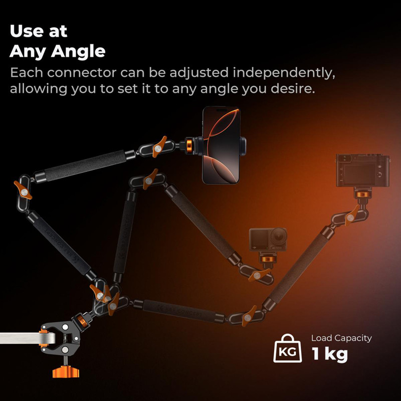 K&F Concept MS63 55 cm Magic arm kar szett-2