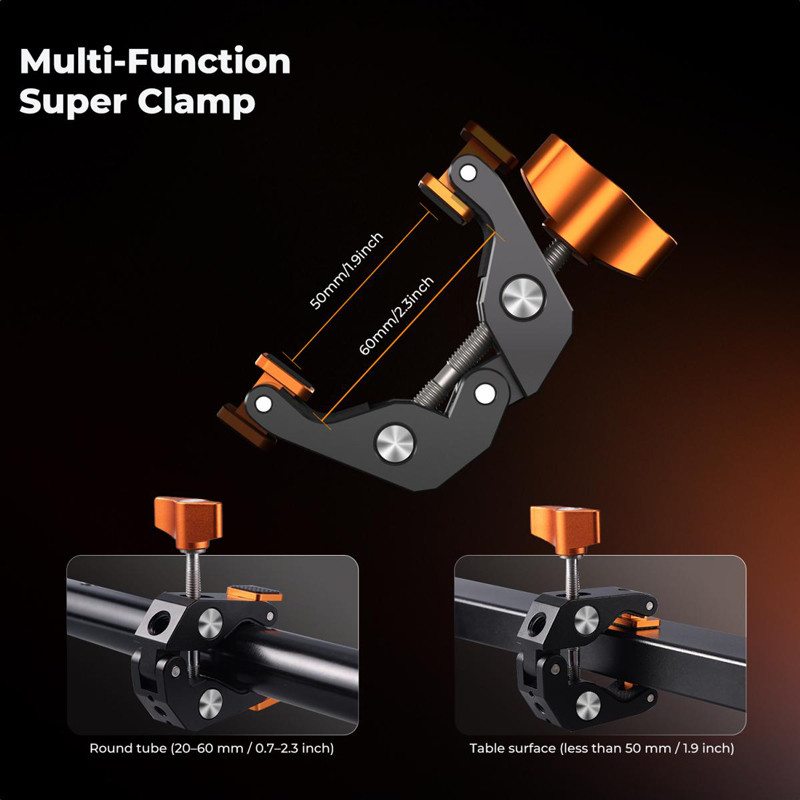 K&F Concept MS63 55 cm Magic arm kar szett-3