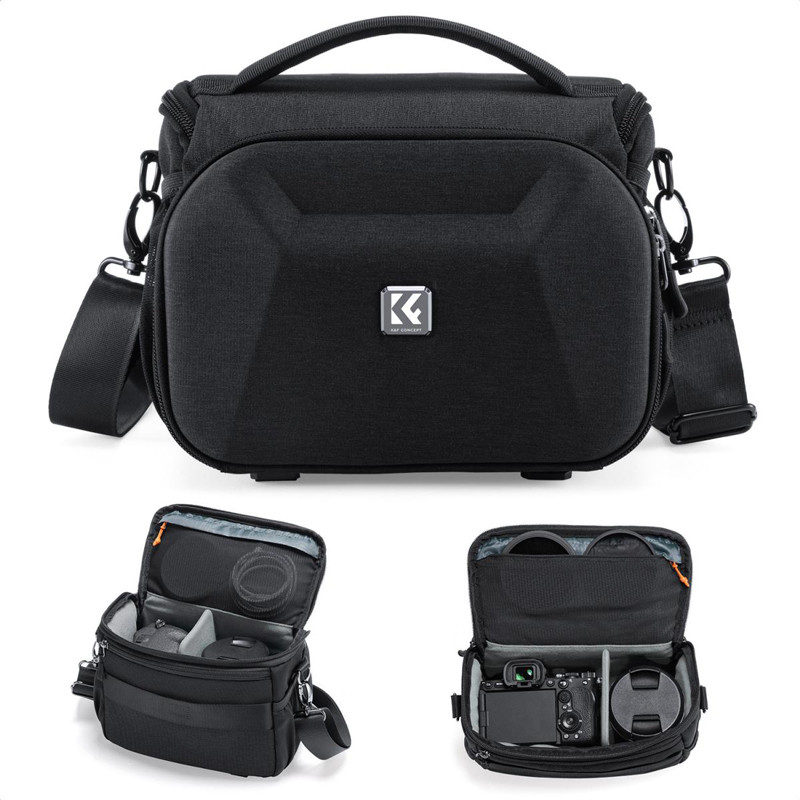 K&F Concept M méretű fotós sling táska-0