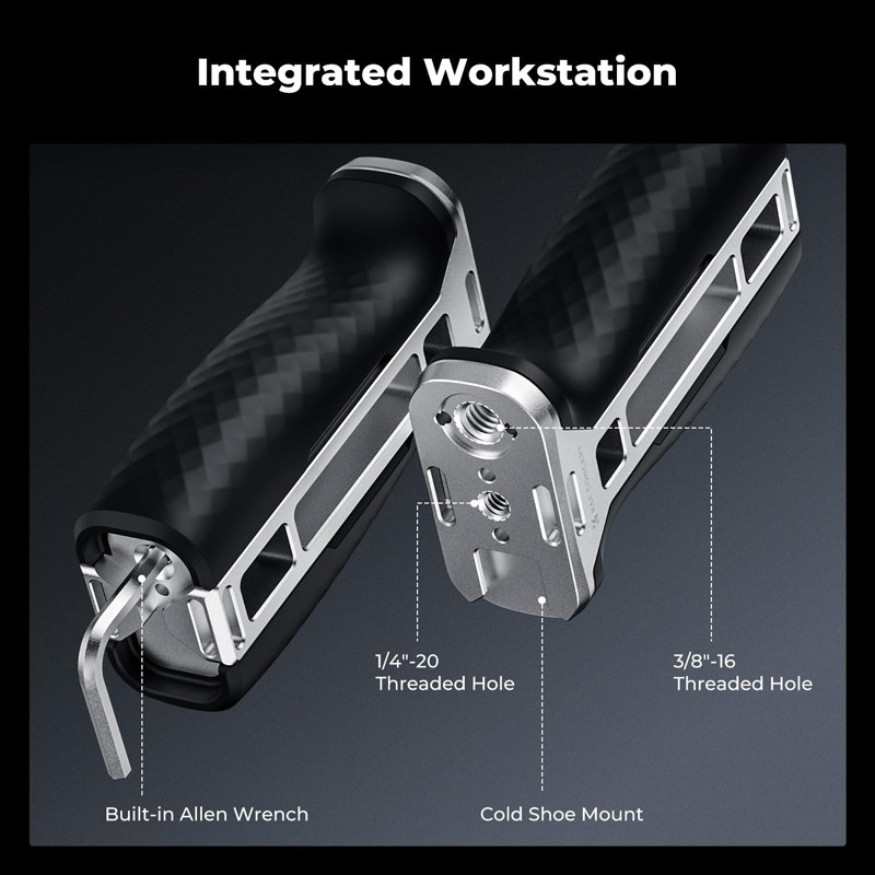 K&F Concept Durable Grip oldalsó kameramarkolat-5