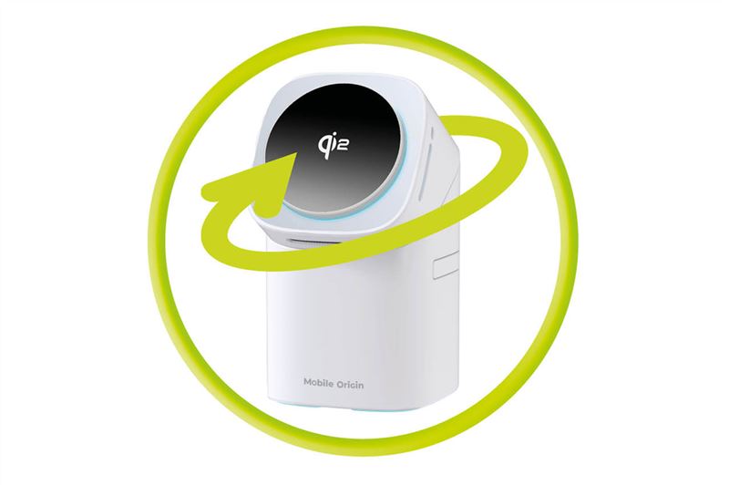 Mobile Origin PW11 Qi2 3 az 1-ben vezeték nélküli töltőállomás, fehér-9
